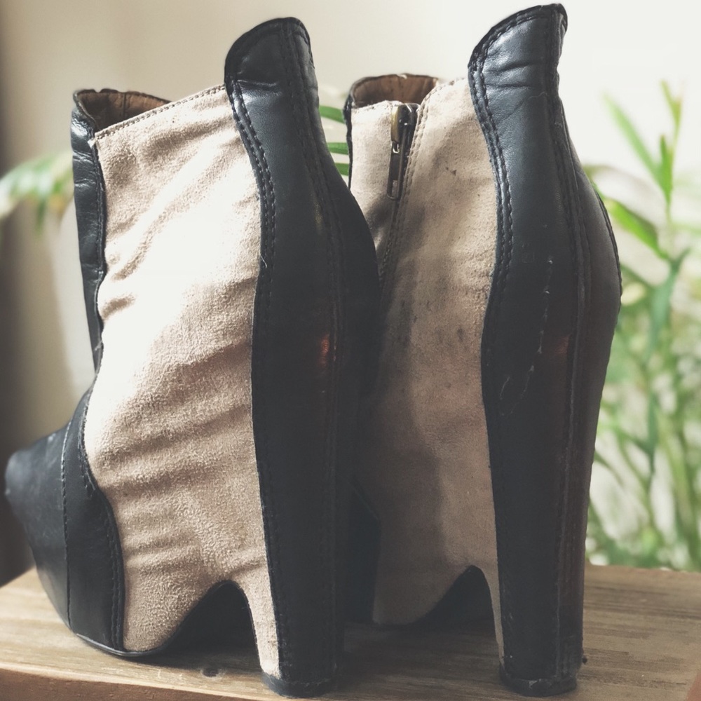 ➳ ➳ Unique Sam Edelman “Zoe” Platform Booties ➳ ➳ - Picture 3 of 8